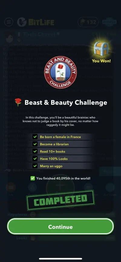 Bitlife beast and beauty challenge BitLife: Padam Challenge Walkthrough